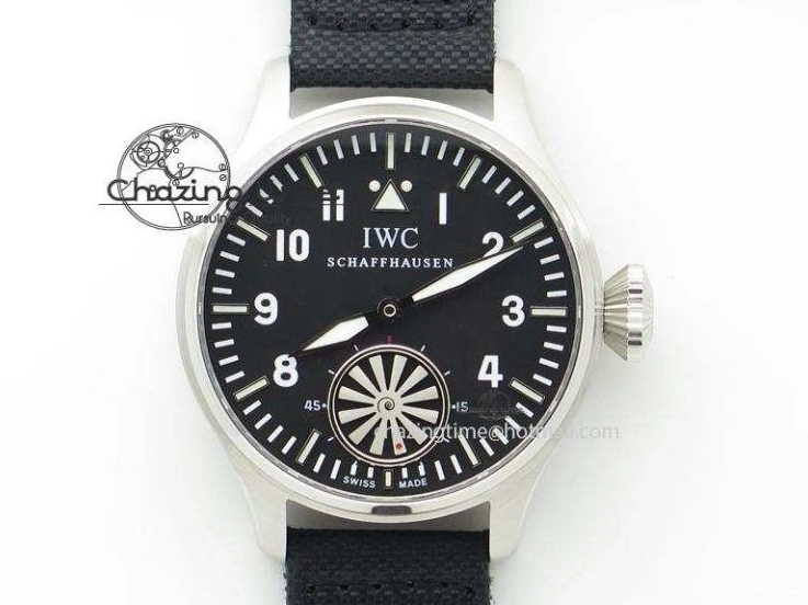 MIROTIME 0129 Snug Portofino IW391022 SS ZK 1:1 Best Edition White Dial Gold Markers On Black Leather Strap A 7130